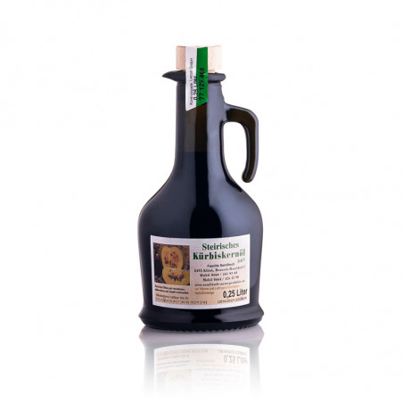 Steirisches Kürbiskernöl g.g.A 0,25 Liter Karaffe